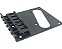 Ponte guitarra telecaster com 6 saddles Preta MXP - Imagem 4