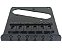 Ponte guitarra telecaster com 6 saddles Preta MXP - Imagem 6