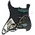 Escudo completo guitarra STR HSH captador Mini HUMBUCKER BK - Imagem 3