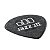 Palheta DUNLOP TORTEX 0,88mm JAZZ III Guitarra 482R Preta - Imagem 2