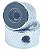 Knob Duplo Fino Metal CONCENTRICO LONGO Cromado DOLPHIN - Imagem 7