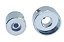 Knob Duplo Fino Metal CONCENTRICO LONGO Cromado DOLPHIN - Imagem 8