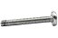 4 Parafuso Inox para captador humbucker guitarra 3x30mm MXP - Imagem 6