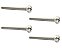 4 Parafuso Inox para captador humbucker guitarra 3x30mm MXP - Imagem 1