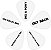 Kit 10 Palhetas BEATLES Get Back 1CWH610B8 Daddario Guitarra - Imagem 2