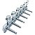 Tarraxa Guitarra 6 Linha Cromada J55S KLUSON Spirit KOREA - Imagem 4