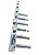Tarraxa Guitarra 6 Linha Cromada J55S KLUSON Spirit KOREA - Imagem 7