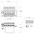 Ponte Tremolo Guitarra Cromada Floyd Rose FRT20 Spirit KOREA - Imagem 2