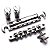 Kit Ponte tune-o-matic Guitarra Les Paul 35BRD Cromada KOREA - Imagem 1
