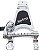 Alavanca Tremolo BIGSBY B70 Guitarra Cromada KOREA - Imagem 5
