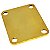 Neck Plate junção braço + 4 Parafuso guitarra baixo Dourado - Imagem 4