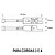 Carrinho Saddle Guitarra FLOYD ROSE S24 105 Dourado Spirit - Imagem 3