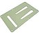 Tampa Traseira Guitarra MINT GREEN TCR escudo Spirit - Imagem 1