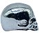 Knob Metal Caveira SKULL5 Cromado Guitarra Spirit KOREA - Imagem 5