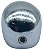 Knob Metal Caveira SKULL5 Cromado Guitarra Spirit KOREA - Imagem 7