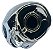 Knob Metal Caveira SKULL5 Cromado Guitarra Spirit KOREA - Imagem 4