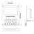 Ponte Fixa Guitarra Telecaster Humbucker 162H Dourada KOREA - Imagem 2