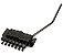 Ponte Tremolo Guitarra 7 Cordas FLOYD ROSE FRT70 BK Spirit - Imagem 4