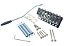 Ponte Tremolo Guitarra 7 Cordas TSM7 Cromado MADE IN KOREA - Imagem 1