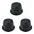 KIT 3 Knob Madeira fosco VOLUME Hardwood guitarra baixo - Imagem 1