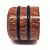 KIT 4 Knob Madeira Bubinga Volume tone DOME guitarra baixo - Imagem 4
