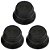 KIT 3 Knob Madeira fosco TONE Hardwood guitarra baixo - Imagem 1