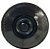 KIT 2 Knob Plástico LCB30 Preto Abalone guitarra / baixo - Imagem 4