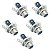 5 Jack Aberto mono P10 guitarra violao niquelado MXP CK100NI - Imagem 1