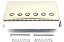 Captador GOTOH JAPAN Humbucker Ponte ALNICO 4 Classic NIQUEL - Imagem 3