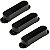 KIT 3 Capa Captador STRATO Single Fechado Preto MXP STC80 - Imagem 1