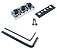 Trava guitarra lock nut Cromado 43mm completo MXP - Imagem 1