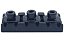 Trava guitarra lock nut Preto 43mm completo MXP - Imagem 8