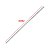 5 SIDE DOT Marcador lateral escala guitarra 2.0 branco 80mm - Imagem 2