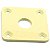 Jack Plate Quadrado Plástico Guitarra PLJC-IV + Parafuso - Imagem 5