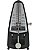 Metronomo Wittner piccolo alemao 836 Taktell mecanico Preto - Imagem 7