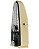 Metronomo Wittner piccolo alemao 832 Taktell mecanico Ivory - Imagem 8