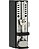 Metronomo Wittner Taktell Super-mini 886 mecanico BK - Imagem 5