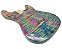 Corpo baixo JB 4 cordas ASH Burl Top Pintado MXP Boreal - Imagem 4