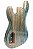 Corpo baixo JB 4 cordas ASH Burl Top Pintado MXP Boreal - Imagem 3