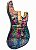 Corpo baixo JB 4 cordas ASH Burl Top Pintado MXP Boreal - Imagem 9