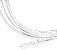 2 Filete Binding Friso Abs 6mm x 165cm PEROLA WH Luthier MXP - Imagem 4