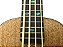 Ukulele bass 4 cordas Malibu madeira mogno natural com capa - Imagem 7