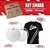 KIT EVANS pele 14 HD DRY +resposta+ camiseta + baqueta TX5aW - Imagem 1