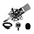 Microfone condensador profissional R1 RAD Homestudio Podcast - Imagem 1
