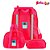 Kit Mochila Escolar Infantil Masha e o Urso Com Rodinhas - Imagem 7