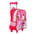 Kit Mochila Escolar Infantil Masha e o Urso Com Rodinhas - Imagem 5