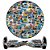 Hoverboard Skate 6,5" Liga da Justiça HoverboardX Bluetooth - Imagem 2