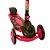 Patinete 3 Rodas Infantil Pink com Ajuste de Altura Dm Toys - Imagem 6