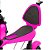 Patinete Infantil Joaninha Rosa para Meninas 2 em 1 DM Toys - Imagem 7