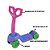 Brinquedo Infantil Super Divertido Mini Scooty Roxo Calesita - Imagem 2